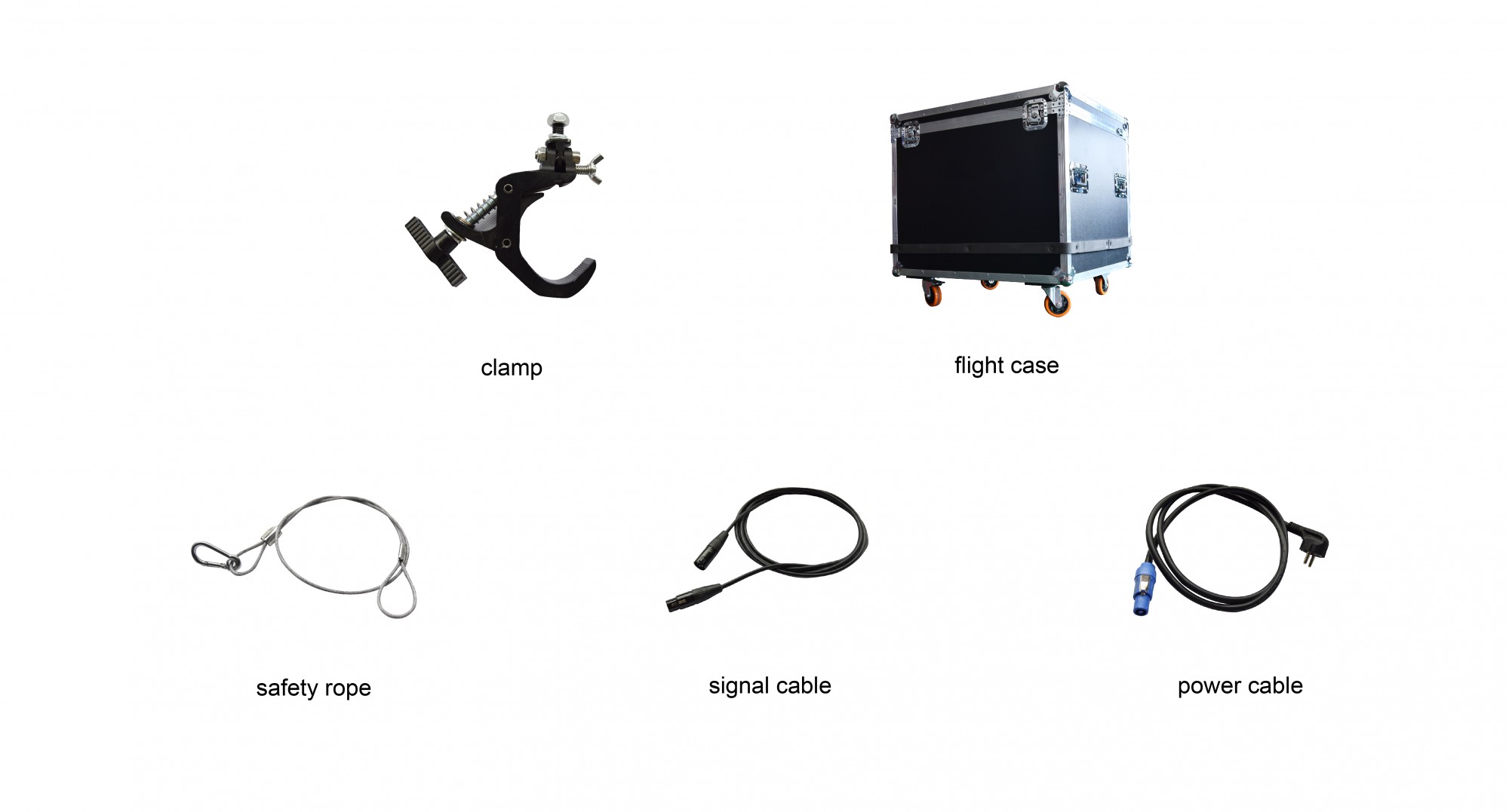 Parts of led moving head