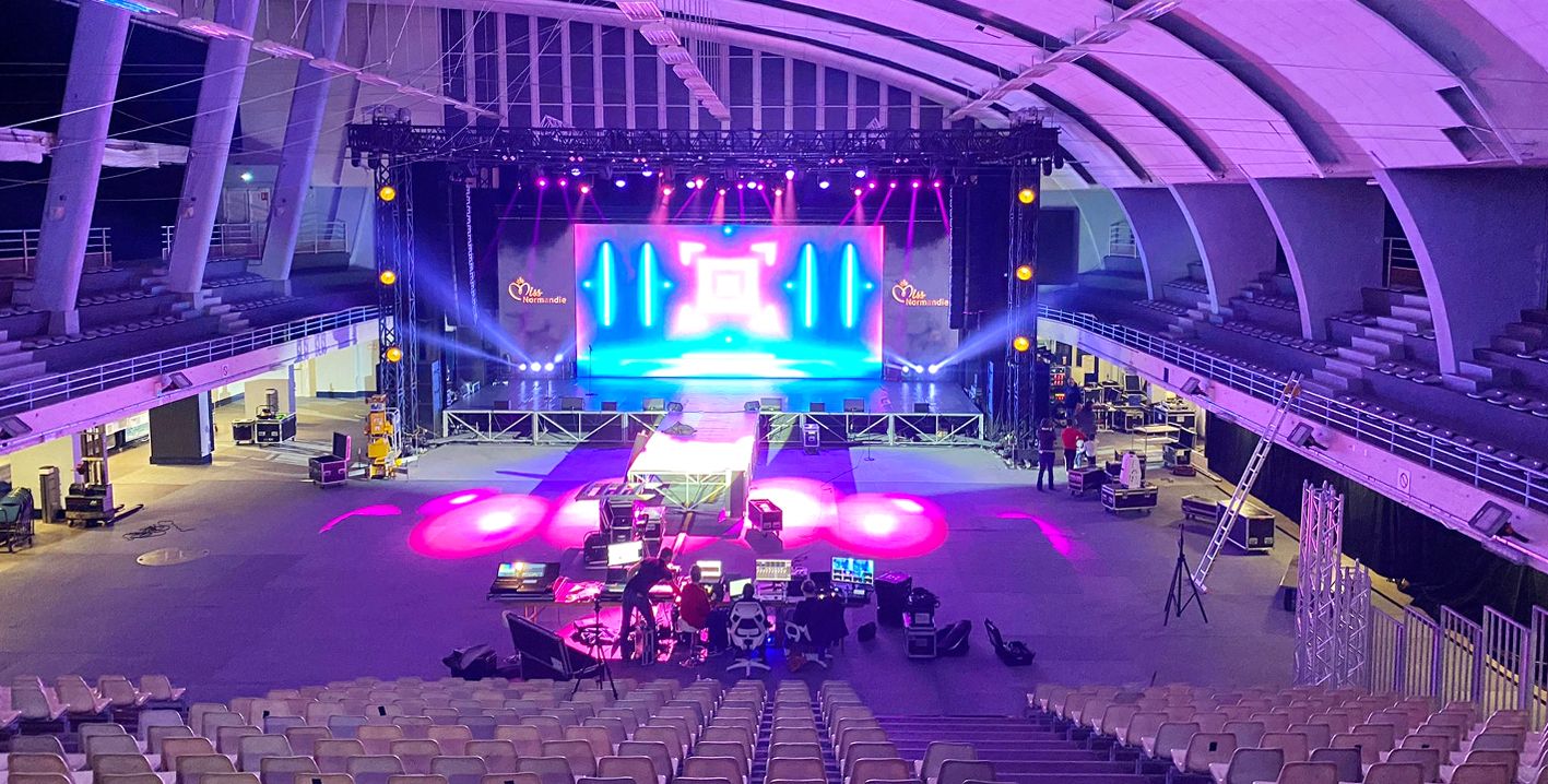 Application of LED display screen in events